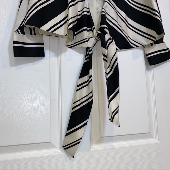 Women’s Spenser Jeremy gorgeous silk kimono tie jacket size 8 - Picture 2 of 6